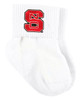 NC State Wolfpack Baby Sock Booties