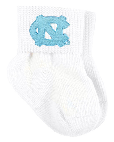 North Carolina Tar Heels Baby Sock Booties