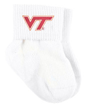 Virginia Tech Hokies Baby Sock Booties