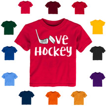 Love Hockey Baby-Toddler T-Shirt