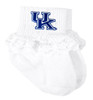 Kentucky Wildcats Baby Laced Sock Booties