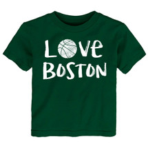 Boston Loves Basketball Baby/Toddler T-Shirt