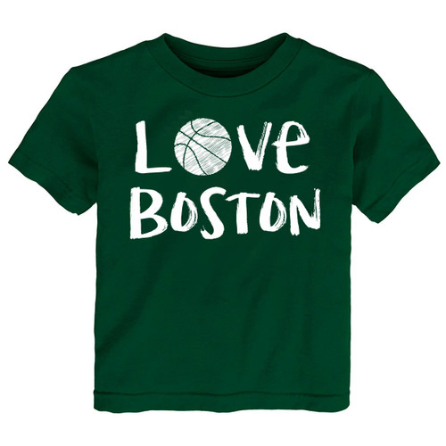 Boston Loves Basketball Youth T-Shirt