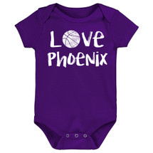 Phoenix Loves Basketball Baby Bodysuit