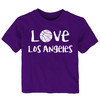 Los Angeles Loves Basketball Youth T-Shirt