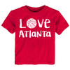 Atlanta Loves Basketball Baby/Toddler T-Shirt