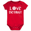 Detroit Loves Basketball Baby Bodysuit
