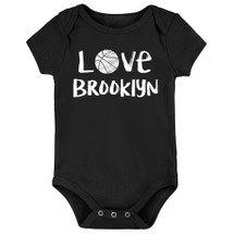 Brooklyn Loves Basketball Baby Bodysuit