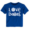 Dallas Loves Basketball Youth T-Shirt