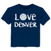 Denver Loves Basketball Youth T-Shirt
