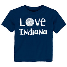 Indiana Loves Basketball Youth T-Shirt