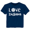 Indiana Loves Basketball Baby/Toddler T-Shirt