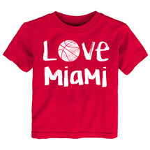 Miami Loves Basketball Baby/Toddler T-Shirt