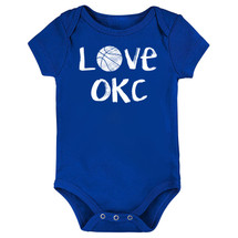 Oklahoma City Loves Basketball Baby Bodysuit