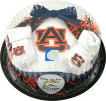 Auburn Tigers Piece of Cake Baby Gift Set