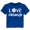 Orlando Loves Basketball Baby/Toddler T-Shirt