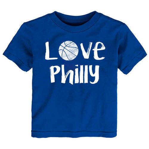 Philadelphia Loves Basketball Baby/Toddler T-Shirt