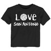 San Antonio Loves Basketball Youth T-Shirt