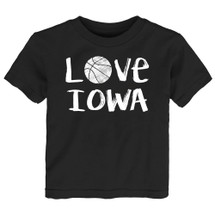 Iowa Loves Basketball Youth T-Shirt