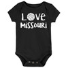 Missouri Loves Basketball Baby Bodysuit