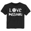 Missouri Loves Basketball Baby/Toddler T-Shirt