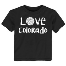 Colorado Loves Basketball Baby/Toddler T-Shirt 