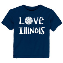Illinois Loves Basketball Youth T-Shirt 