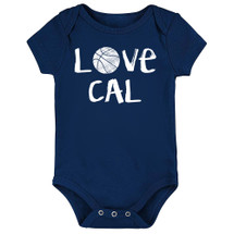 California Loves Basketball Baby Bodysuit