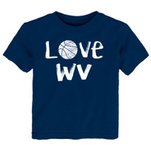 West Virginia Loves Basketball Youth T-Shirt