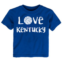 Kentucky Loves Basketball Baby/Toddler T-Shirt