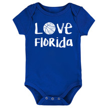 Florida Loves Basketball Baby Bodysuit