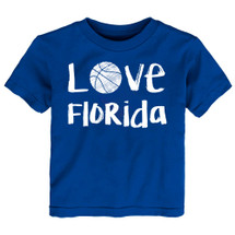 Florida Loves Basketball Baby/Toddler T-Shirt