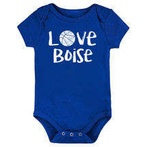 Boise Loves Basketball Baby Bodysuit