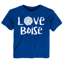 Boise Loves Basketball Baby/Toddler T-Shirt