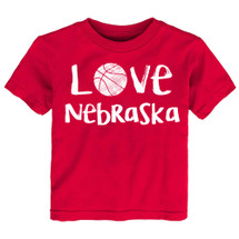 Nebraska Loves Basketball Youth T-Shirt
