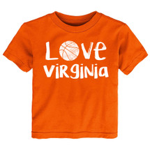 Virginia Loves Basketball Baby/Toddler T-Shirt