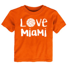 Miami U Loves Basketball Youth T-Shirt