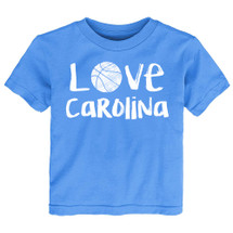 North Carolina Loves Basketball Youth T-Shirt