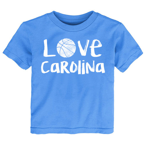 North Carolina Loves Basketball Youth T-Shirt