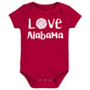 Alabama Loves Basketball Baby Bodysuit