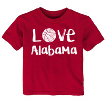 Alabama Loves Basketball Youth T-Shirt