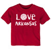 Arkansas Loves Basketball Baby/Toddler T-Shirt
