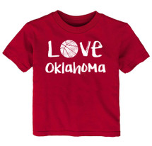 Oklahoma Loves Basketball Youth T-Shirt
