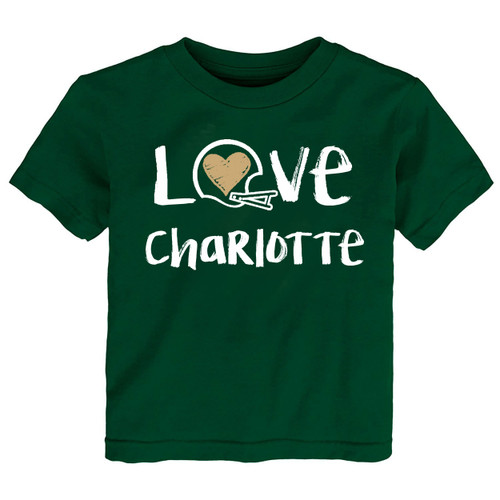 Charlotte Loves Football Youth T-Shirt