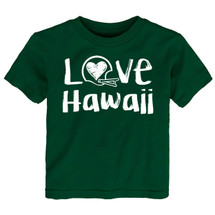 Hawaii Loves Football Baby/Toddler T-Shirt 