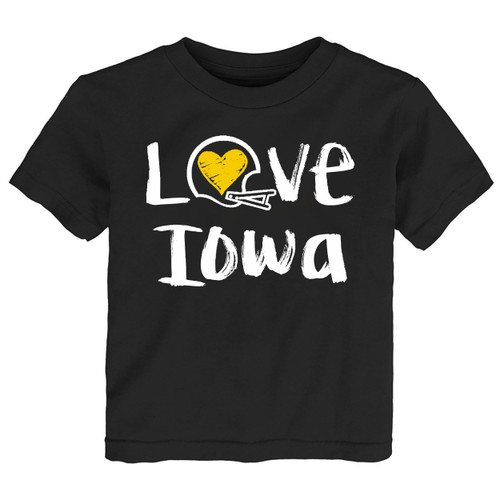 Iowa Loves Football Youth T-Shirt