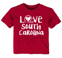 South Carolina Loves Football Youth T-Shirt