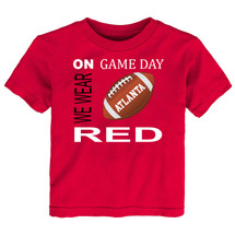 Atlanta Football On GameDay Baby/Toddler T-Shirt -RED
