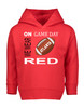 Atlanta Football On GameDay Toddler Hoodie with Side Pockets -RED