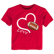 Arizona Loves Football Heart Baby/Toddler T-Shirt